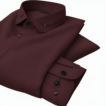 Wash & Wear Maroon Stitched Shalwar Kameez D1