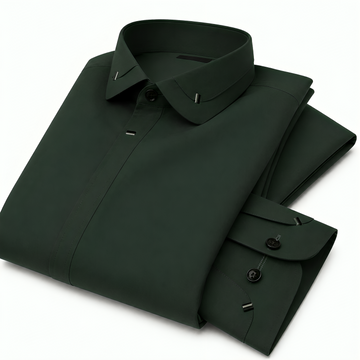 Wash & Wear Moss Green Stitched Shalwar Kameez D1