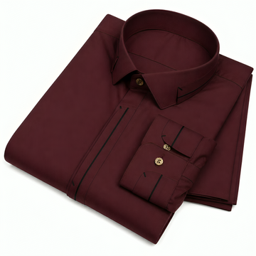 Wash & Wear Maroon Stitched Shalwar Kameez D2