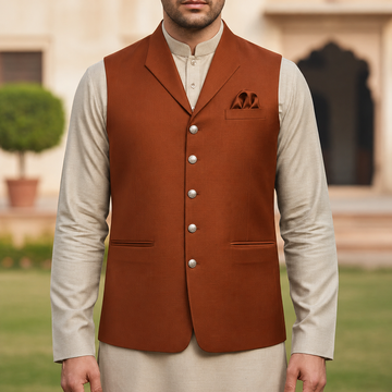 Only Waistcoat Copper D2