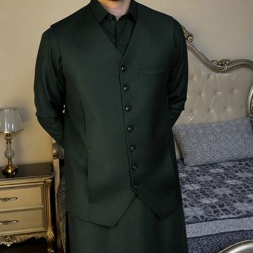 Only Waistcoat Moss Green D5