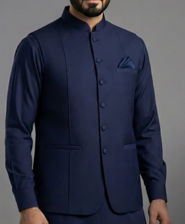 only Waistcoat D1 Blue