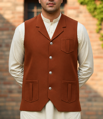 Only Waistcoat Copper D4