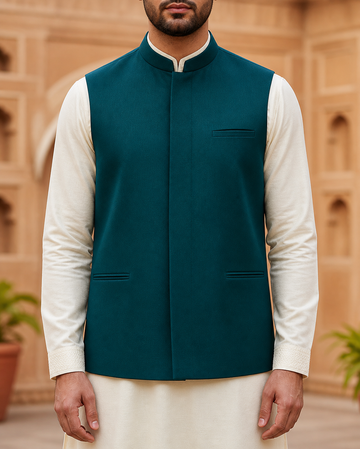 Only Waistcoat D3 Green