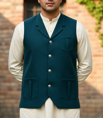 Only Waistcoat Green D4