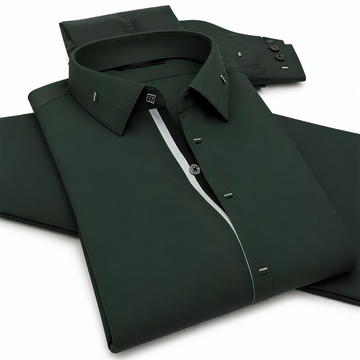 Wash & Wear Moss Green Stitched Shalwar Kameez D4