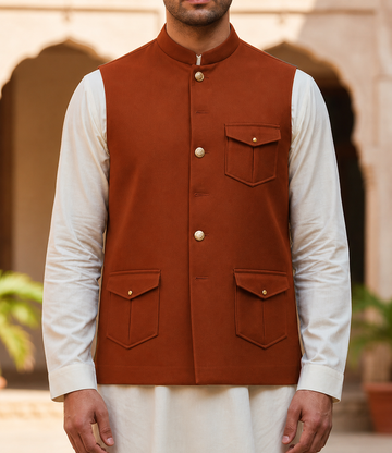 Only Waistcoat Copper D6