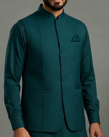 only Waistcoat D1 Green
