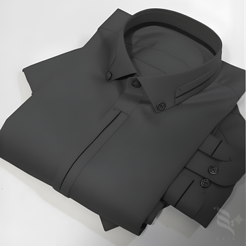 Wash & Wear Stitched Shalwar Kameez Grey Design 2