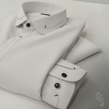 Wash & Wear Stitched Shalwar Kameez White Design 1