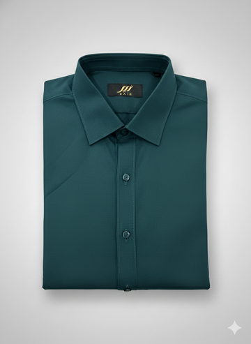 Wash & Wear Emerald Green Stitched Shalwar Kameez