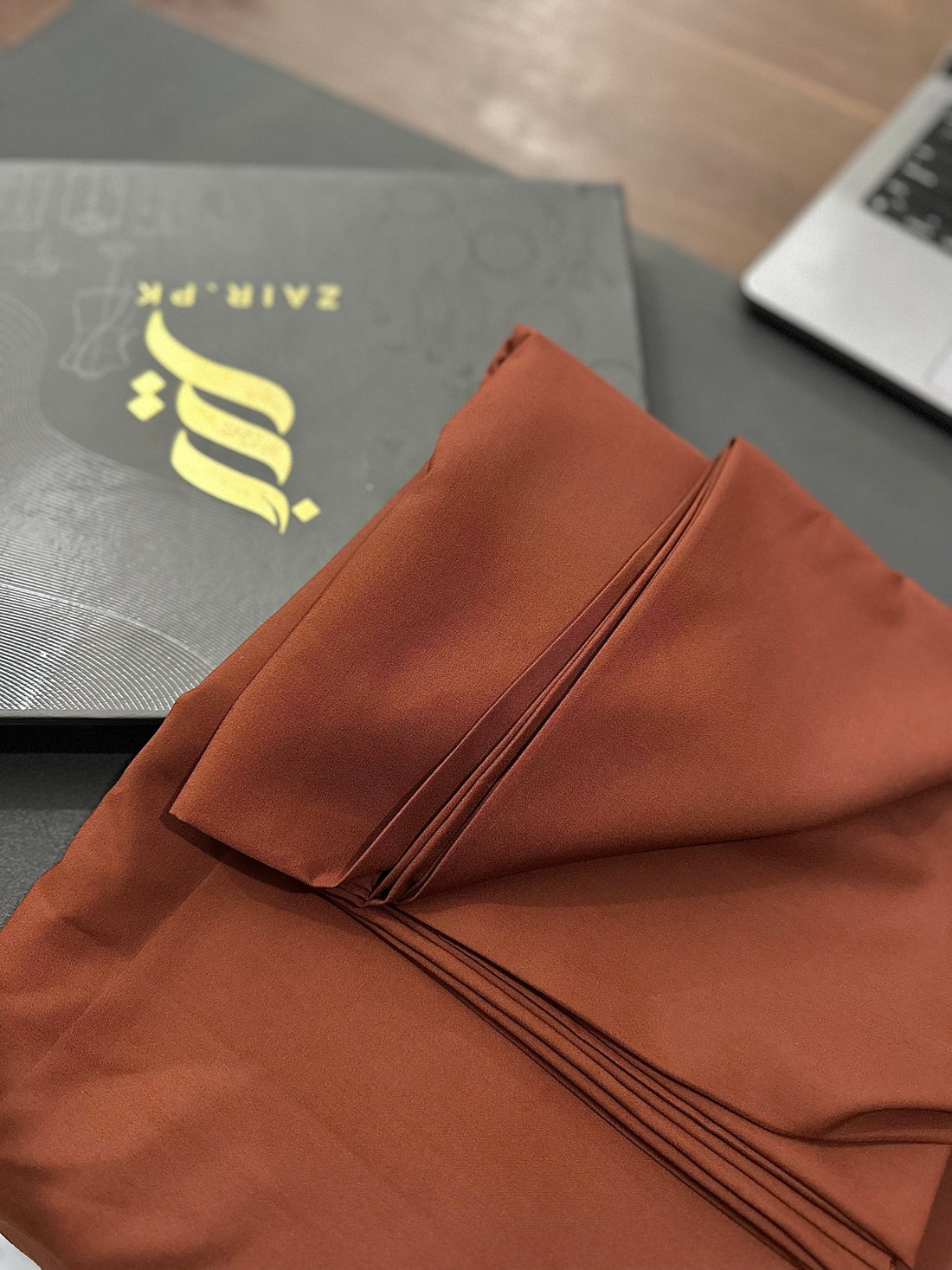 Unstitched Wash & Wear Copper Shalwar Kameez