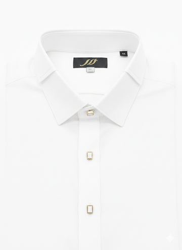 Wash & Wear White Stitched Shalwar Kameez D13