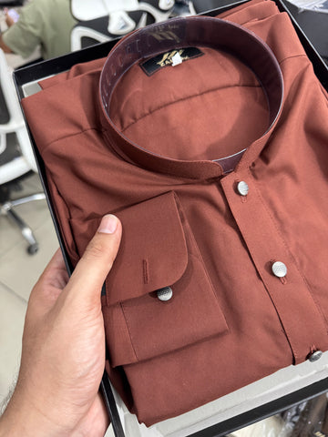 Wash & Wear Copper Stitched Shalwar Kameez D6
