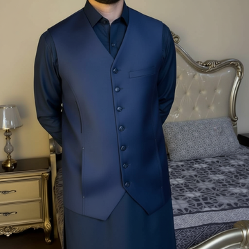Only Waistcoat Blue D5