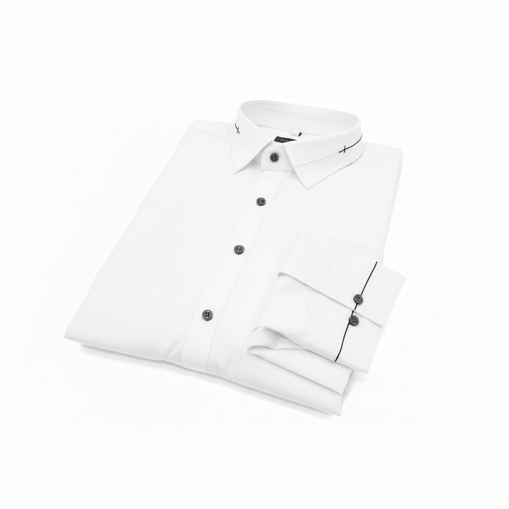 Wash & Wear white stitched Shalwar Kameez D12