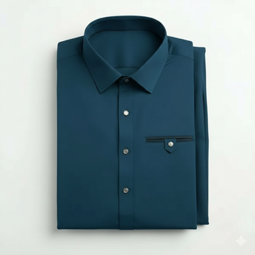 Wash & Wear Green Stitched Shalwar Kameez D7