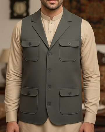 Trending Grey Only Waistcoat