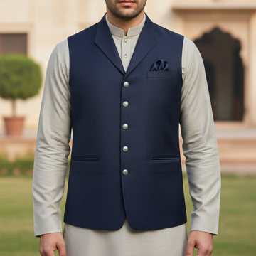 Only Waistcoat Blue D2