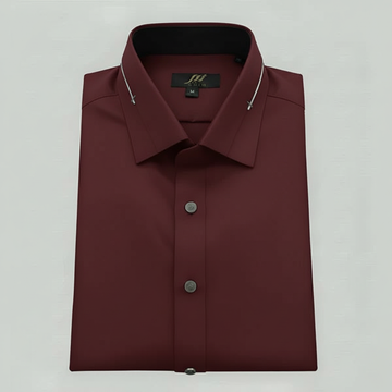 Wash & Wear Maroon Stitched Shalwar Kameez D12