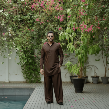 Fashi Shalwar Brown