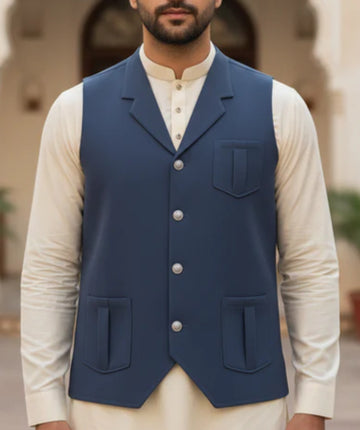Only Waistcoat Blue D4 (Copy)
