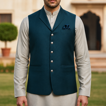 Only Waistcoat Green D2