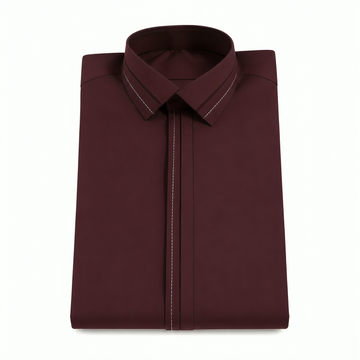 Wash & Wear Maroon Stitched Shalwar Kameez D3