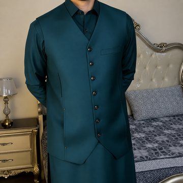 Only Waistcoat Green D5