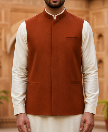 Only Waistcoat D3 Copper